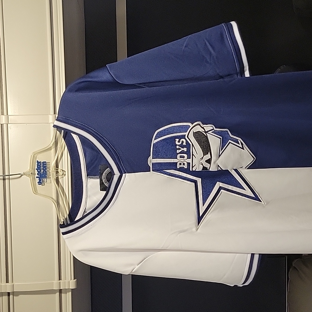 Dallas Cowboys split color shirt